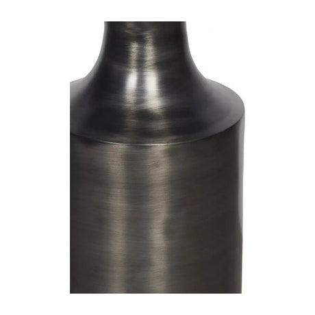 Modern European furniture - Metallic Collumn-Base Accent Table - www.oroa.com