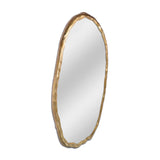 Modern European furniture - Aluminum-Framed Organic Mirror - www.oroa.com