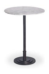Modern European furniture - White Marble Outdoor Counter Table - www.oroa.com