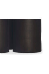 Modern European furniture - Round Black Outdoor Coffee Table - www.oroa.com