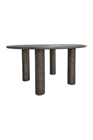 Bronze Round Outdoor Dining Table | Novi Living Deacon | Oroa.com