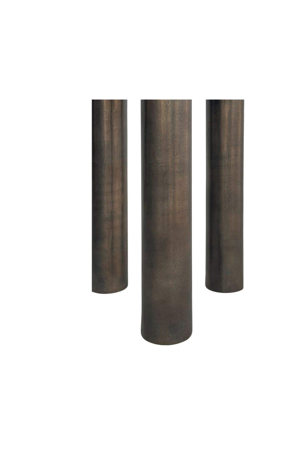 Bronze Round Outdoor Side Table | Novi Living Deacon | Oroa.com