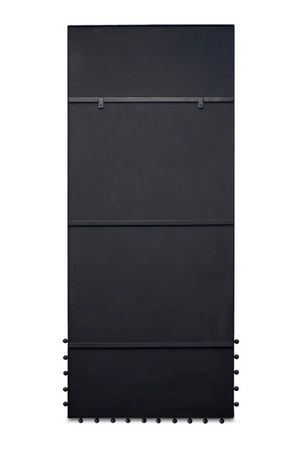 Black Iron Floor Mirror | Novi Living Figaro | Oroa.com