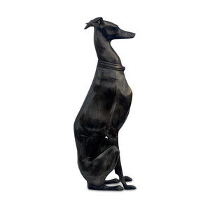 Black Greyhound Sculpture | Novi Living Duke