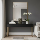 Modern European furniture - Antique Brass Petal Motif Vase - www.oroa.com