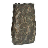 Modern European furniture - Antique Brass Petal Motif Vase - www.oroa.com