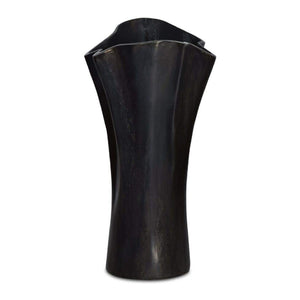 Modern European furniture - Black Wave Top Vase - www.oroa.com