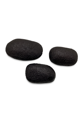 Aged Black Wall Sculpture Set (3) | Novi Living Breton | Oroa.com
