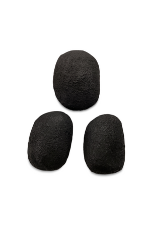 Aged Black Wall Sculpture Set (3) | Novi Living Breton | Oroa.com