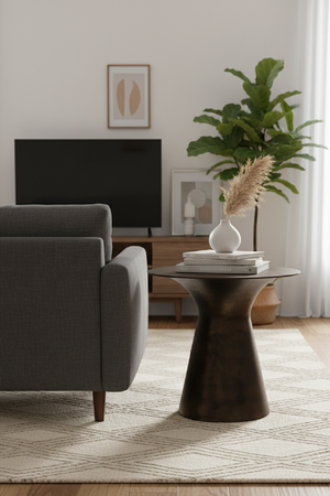 Bronze Outdoor Side Table | Novi Living Bardo | Oroa.com