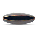 Burnished Copper Oval Vase | Novi Living Laval