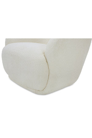 Chunky Upholstered Lounge Chair | Novi Living Stevie | Oroa.com