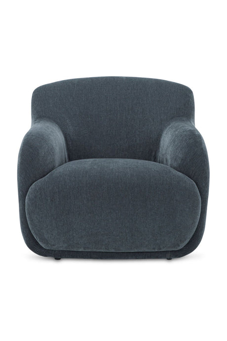 Modern European furniture - Chunky Upholstered Lounge Chair - www.oroa.com