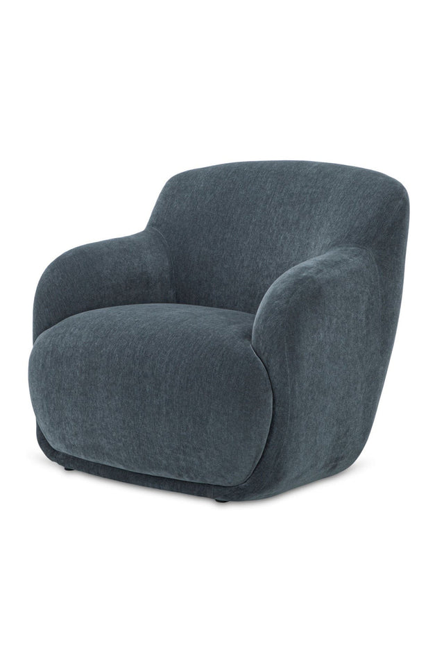 Modern European furniture - Chunky Upholstered Lounge Chair - www.oroa.com