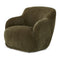 Modern European furniture - Chunky Upholstered Lounge Chair - www.oroa.com