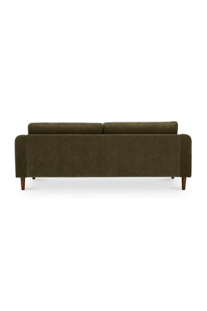 Wooden Leg 2-Seater Sofa | Novi Living Quinn | Oroa.com