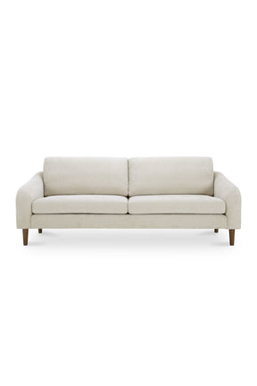 Modern European furniture - Wooden Leg 2-Seater Sofa - www.oroa.com