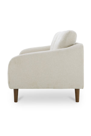 Wooden Leg 2-Seater Sofa | Novi Living Quinn | Oroa.com