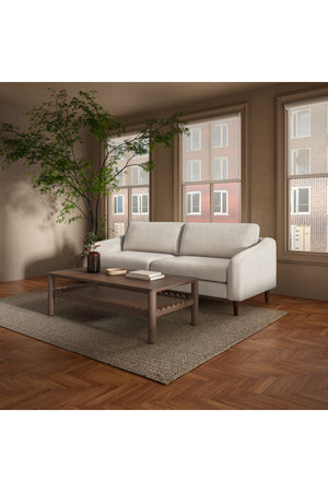 Wooden Leg 2-Seater Sofa | Novi Living Quinn | Oroa.com