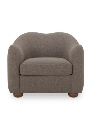 Modern European furniture - Sloped-Arm Accent Chair - www.oroa.com