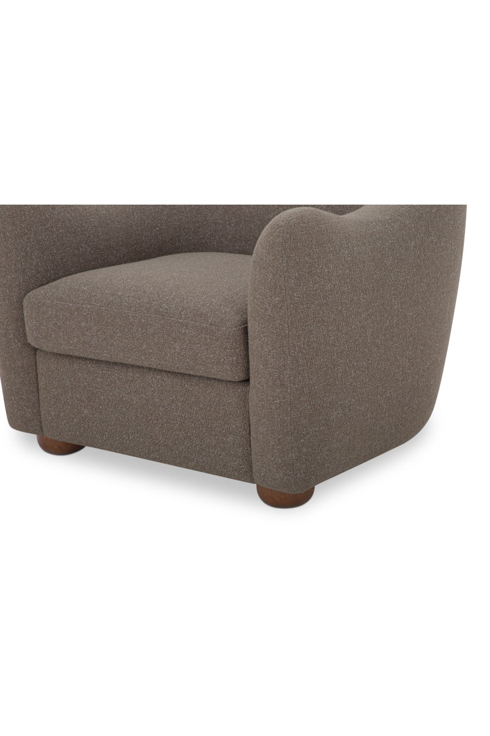 Modern European furniture - Sloped-Arm Accent Chair - www.oroa.com