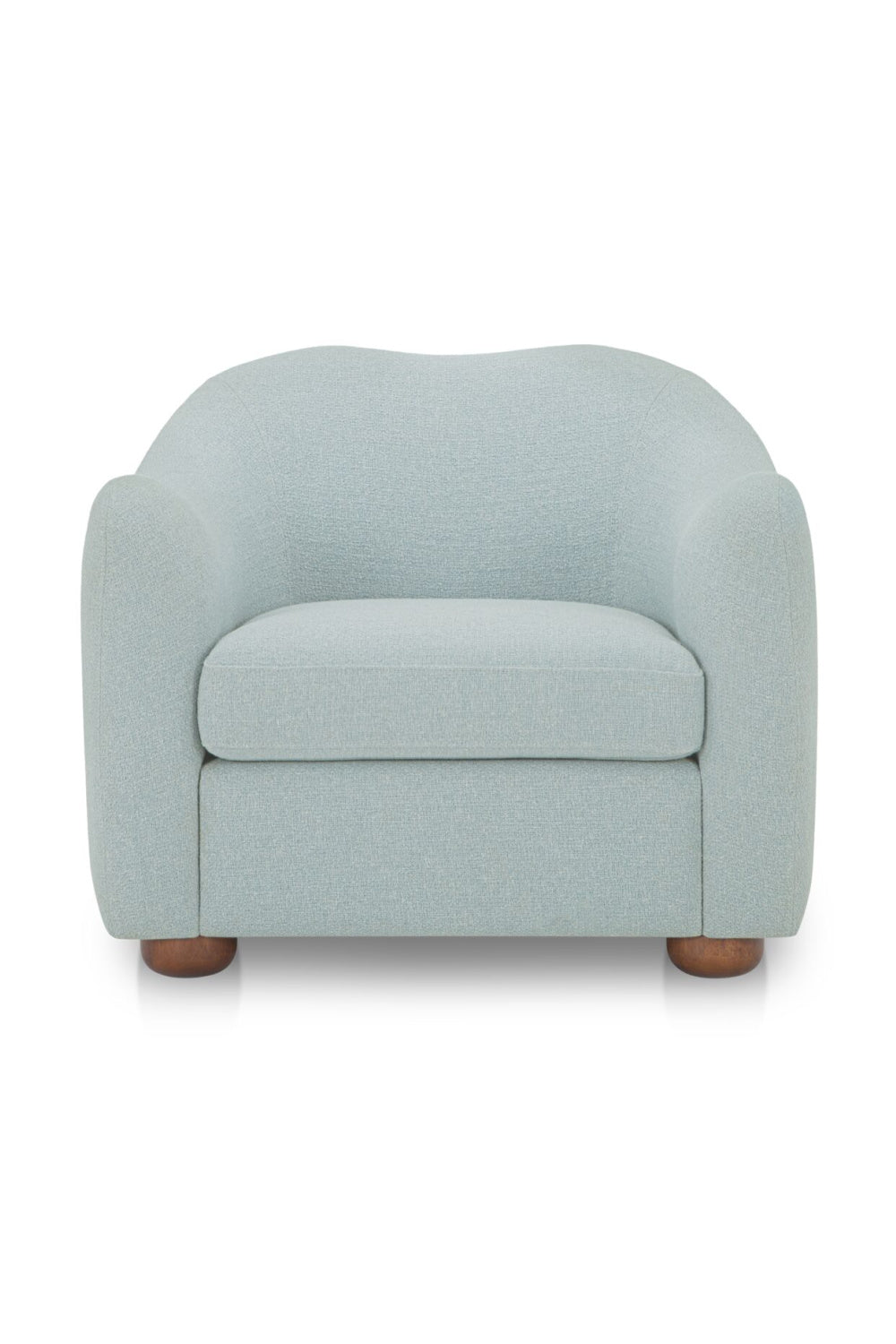 Modern European furniture - Sloped-Arm Accent Chair - www.oroa.com