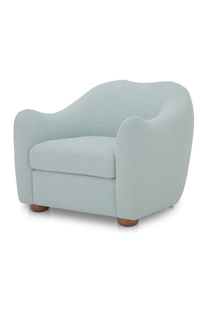 Modern European furniture - Sloped-Arm Accent Chair - www.oroa.com
