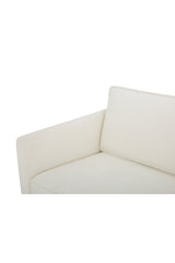 Modern European furniture - Mid-Century Modern White Sofa - www.oroa.com