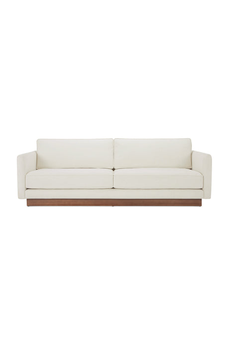 Mid-Century Modern White Sofa | Novi Living Vernon | Oroa.com
