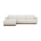 Modern European furniture - White Sectional Sofa - www.oroa.com