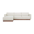 Modern European furniture - White Sectional Sofa - www.oroa.com
