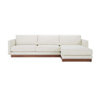 Modern European furniture - White Sectional Sofa - www.oroa.com