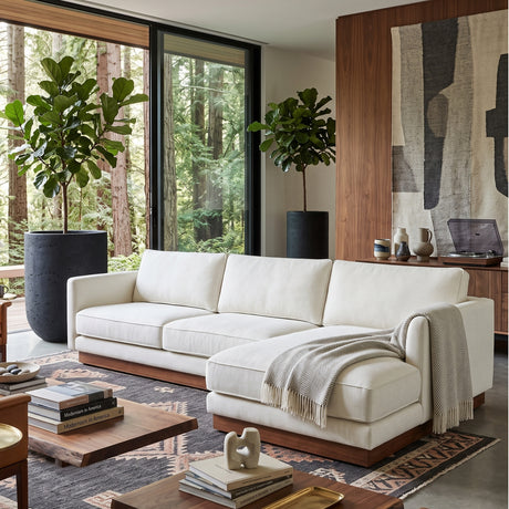White Sectional Sofa | Bali Loom Vernon - www.oroa.com