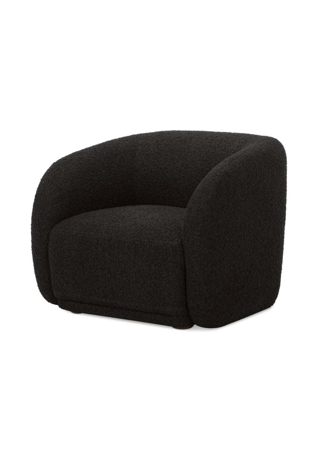Modern European furniture - Curved Back Accent Chair - www.oroa.com