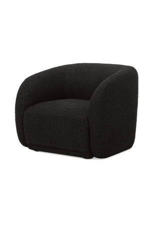 Modern European furniture - Curved Back Accent Chair - www.oroa.com