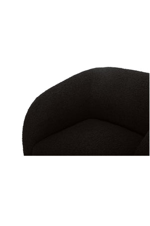 Modern European furniture - Curved Back Accent Chair - www.oroa.com