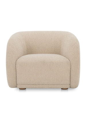 Modern European furniture - Curved Back Accent Chair - www.oroa.com