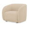 Modern European furniture - Curved Back Accent Chair - www.oroa.com