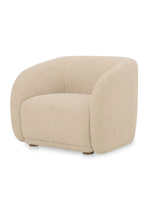 Modern European furniture - Curved Back Accent Chair - www.oroa.com