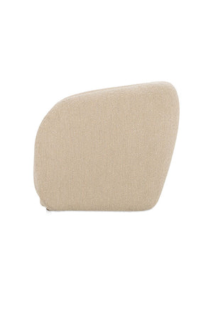 Modern European furniture - Curved Back Accent Chair - www.oroa.com