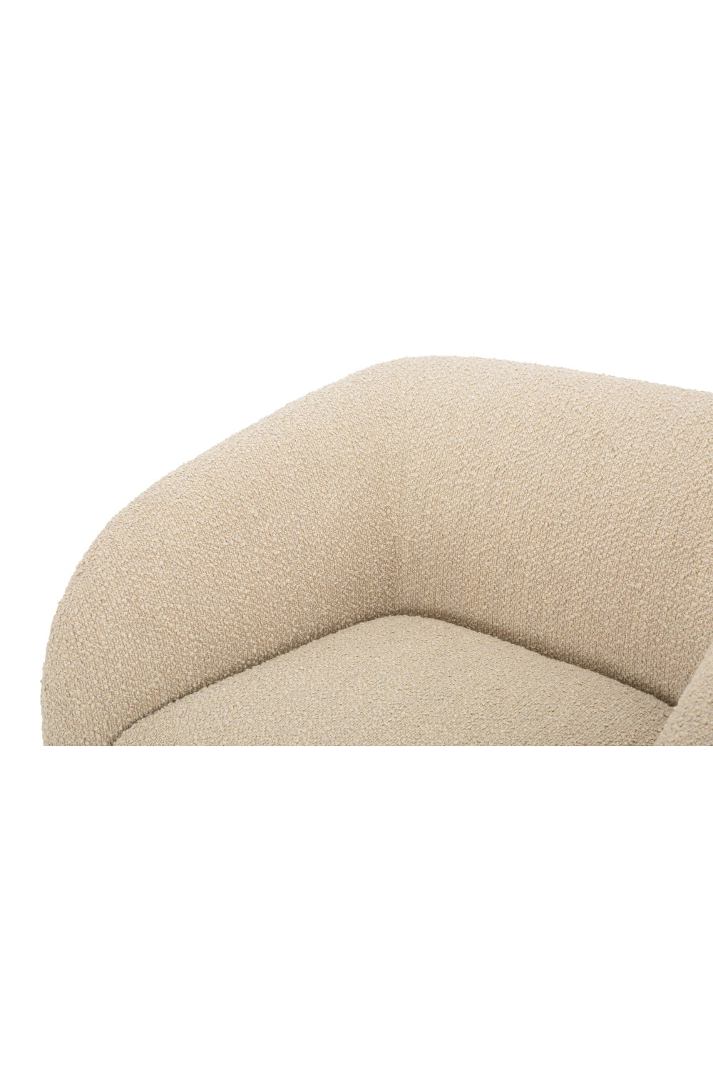 Modern European furniture - Curved Back Accent Chair - www.oroa.com