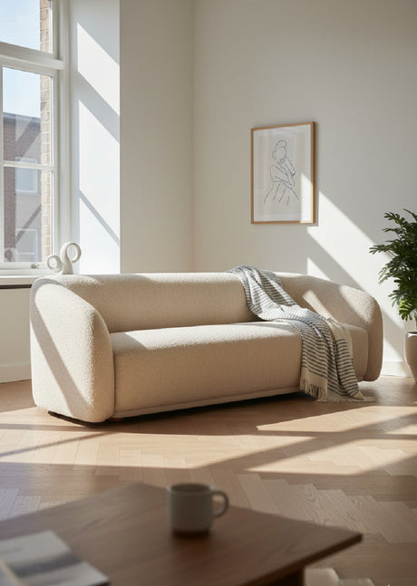 beige sofa curved - www.oroa.com