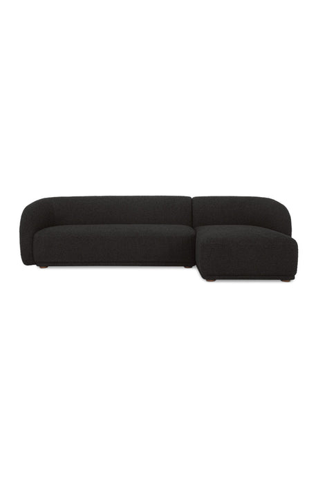 Modern European furniture - Curved Back Sectional Sofa - www.oroa.com