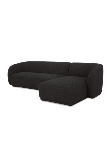 Modern European furniture - Curved Back Sectional Sofa - www.oroa.com