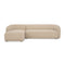 Modern European furniture - Curved Back Sectional Sofa - www.oroa.com