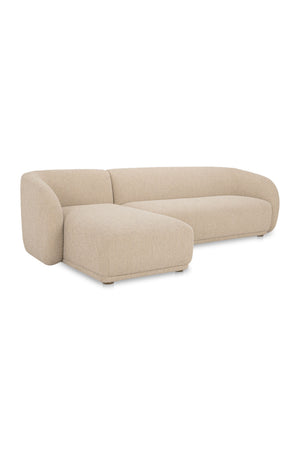 Curved Back Sectional Sofa | Novi Living Faye | Oroa.com