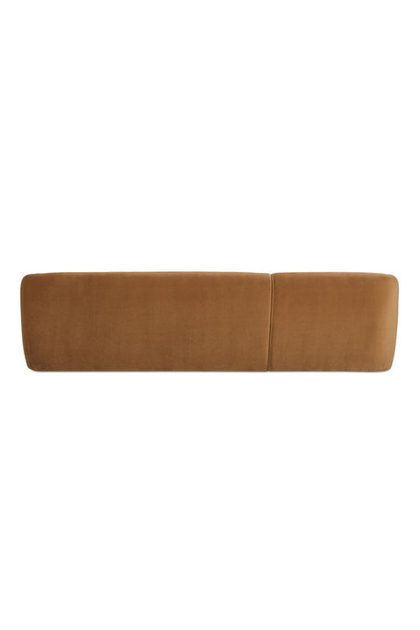 Modern European furniture - Curved Back Sectional Sofa - www.oroa.com