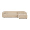 Modern European furniture - Curved Back Sectional Sofa - www.oroa.com