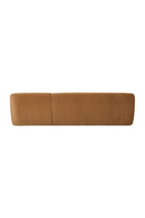 Modern European furniture - Curved Back Sectional Sofa - www.oroa.com