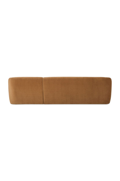 Modern European furniture - Curved Back Sectional Sofa - www.oroa.com